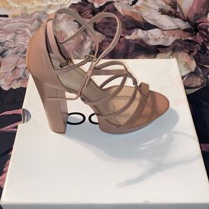 ALDO Elyni Nude Platform Heels